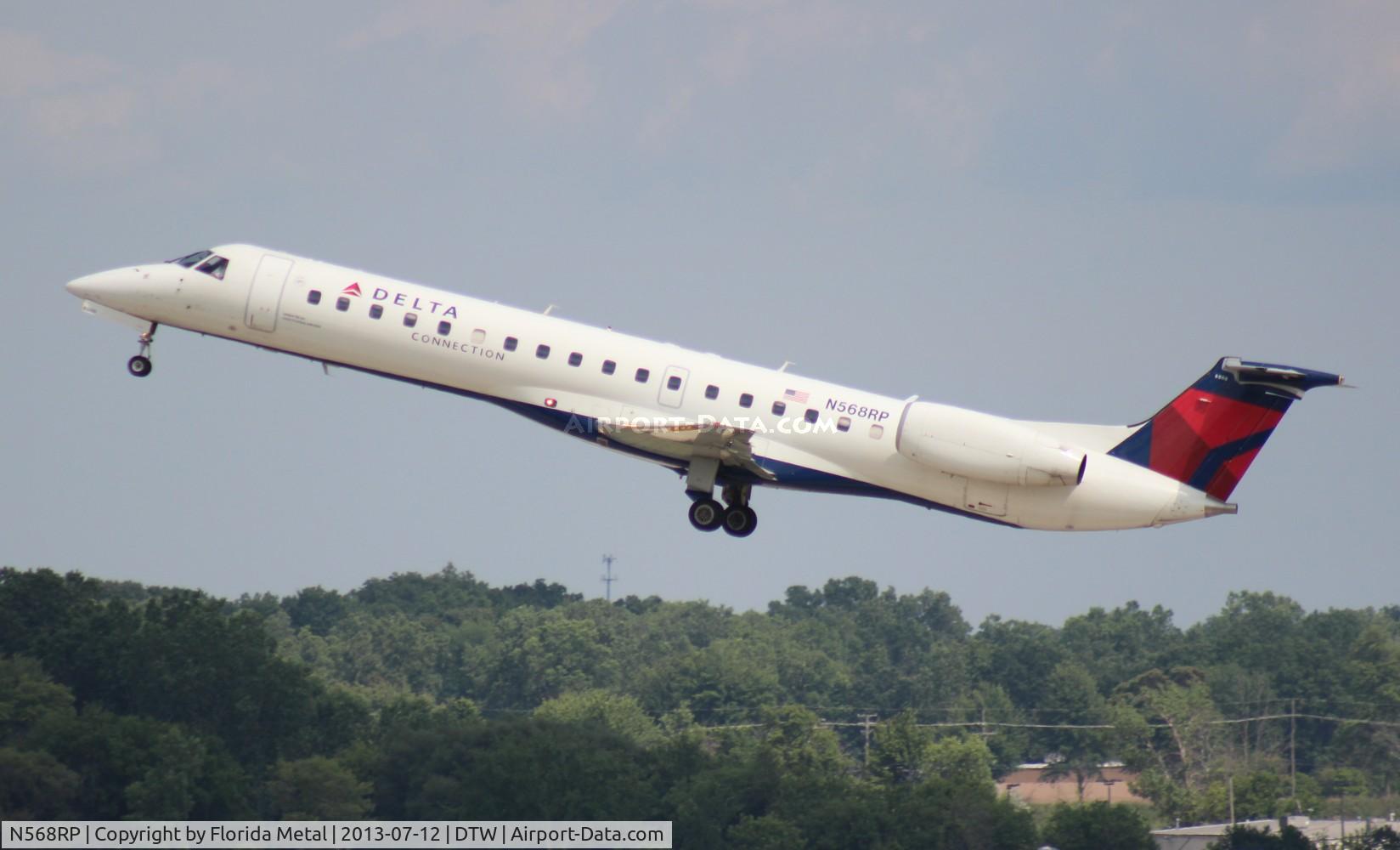 N568RP, 2004 Embraer EMB-145LR C/N 145800, Delta Connection E145