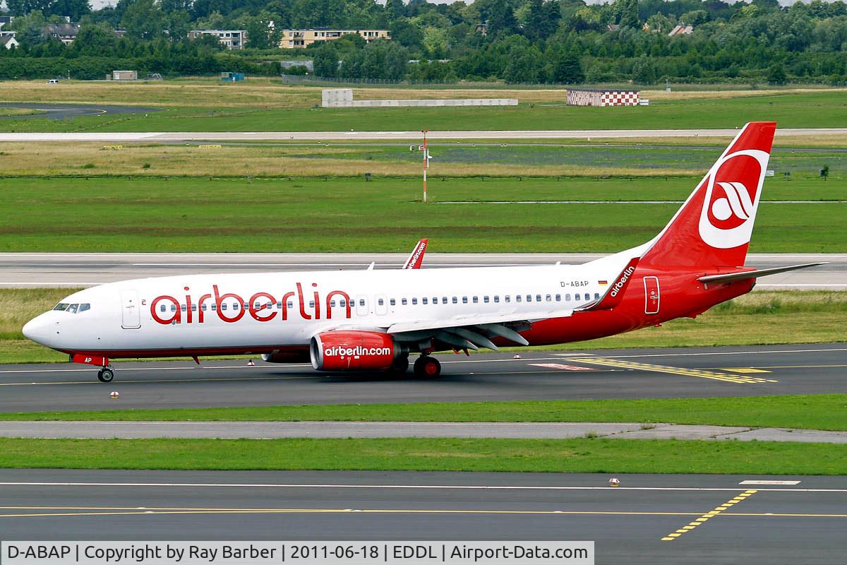 D-ABAP, 1998 Boeing 737-86J C/N 28070, Boeing 737-86J [28070] (Air Berlin) Dusseldorf~D 18/06/2011