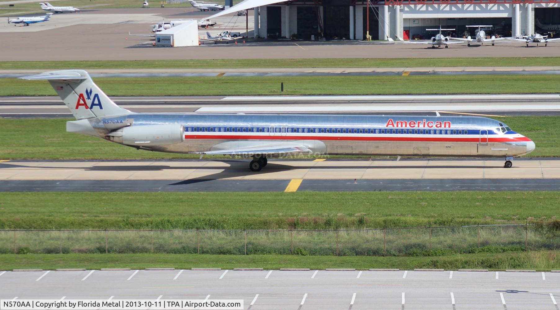 N570AA, 1987 McDonnell Douglas MD-83 (DC-9-83) C/N 49352, American MD-83
