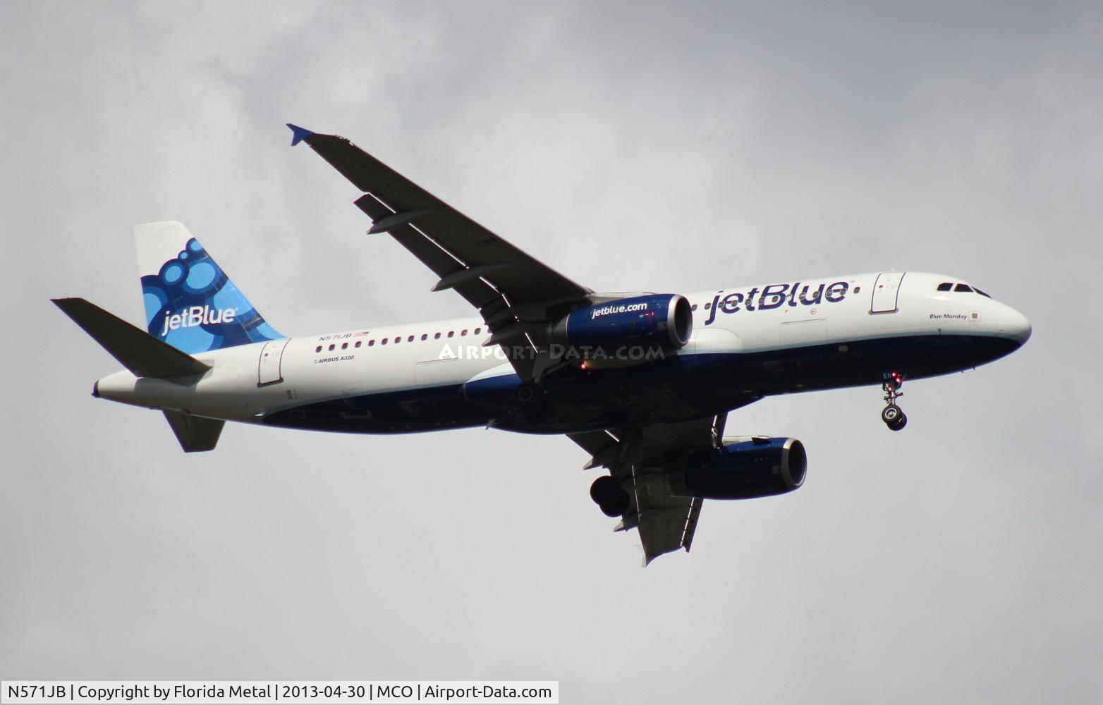 N571JB, 2003 Airbus A320-232 C/N 2125, Jet Blue A320