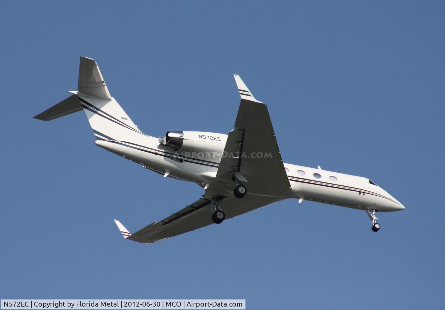 N572EC, 2005 Gulfstream Aerospace GV-SP (G550) C/N 5072, Gulfstream IV