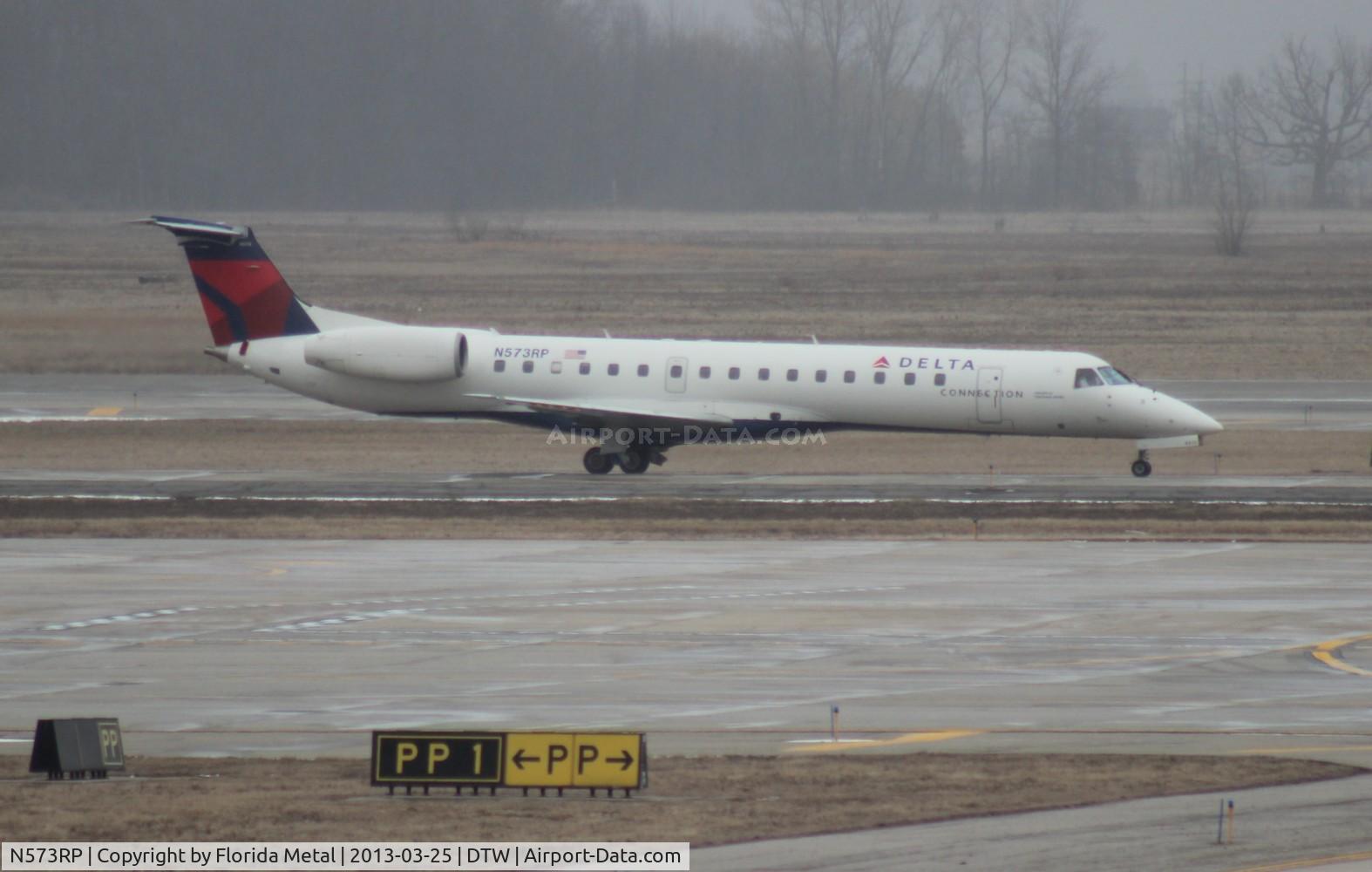 N573RP, 2004 Embraer ERJ-145LR (EMB-145LR) C/N 14500837, Delta Connection E145LR