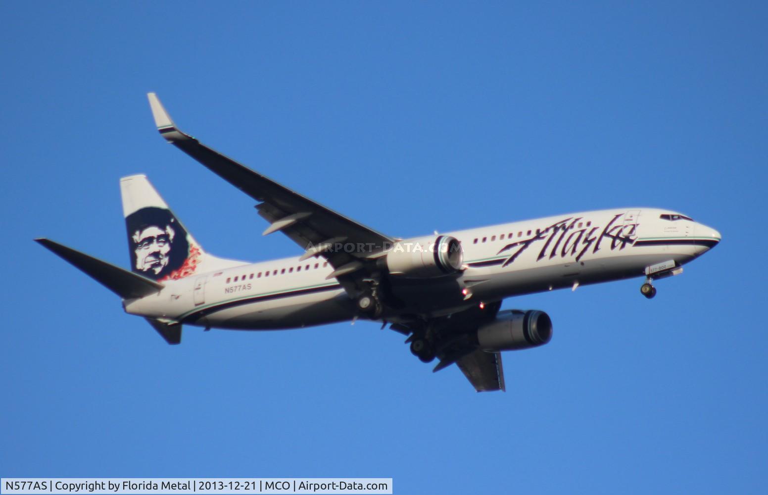 N577AS, 2007 Boeing 737-890 C/N 35186, Alaska 737-800