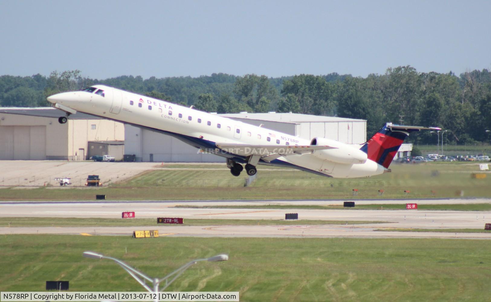 N578RP, 2004 Embraer ERJ-145LR (EMB-145LR) C/N 14500865, Delta Connection E145LR