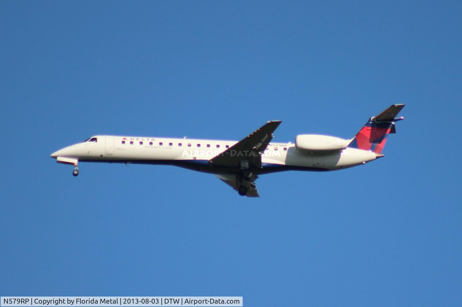 N579RP, 2004 Embraer ERJ-145LR (EMB-145LR) C/N 14500871, Delta Connection E145LR
