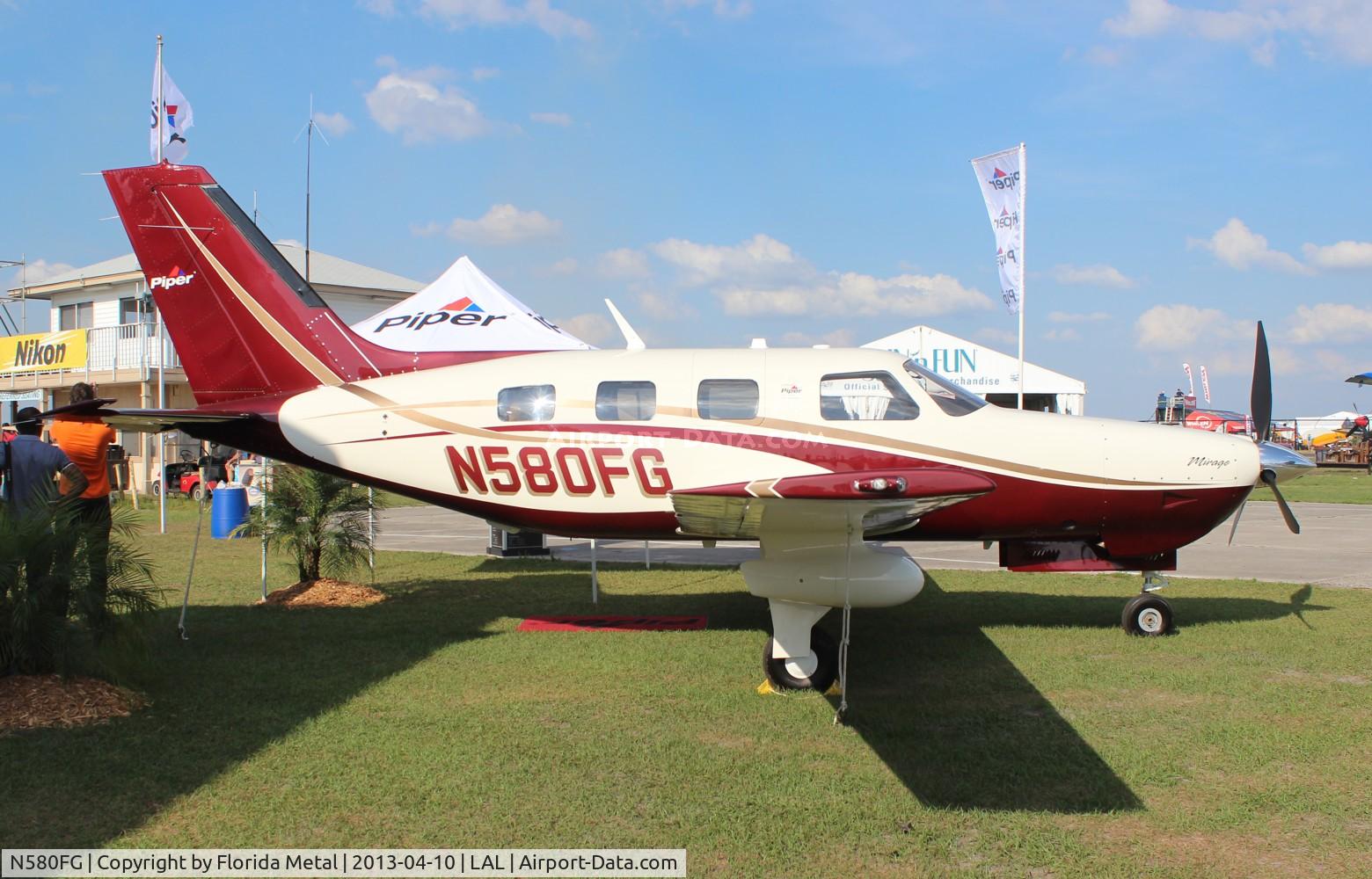 N580FG, 2013 Piper PA-46-350P Malibu Mirage C/N 4636580, Piper PA-46-350P