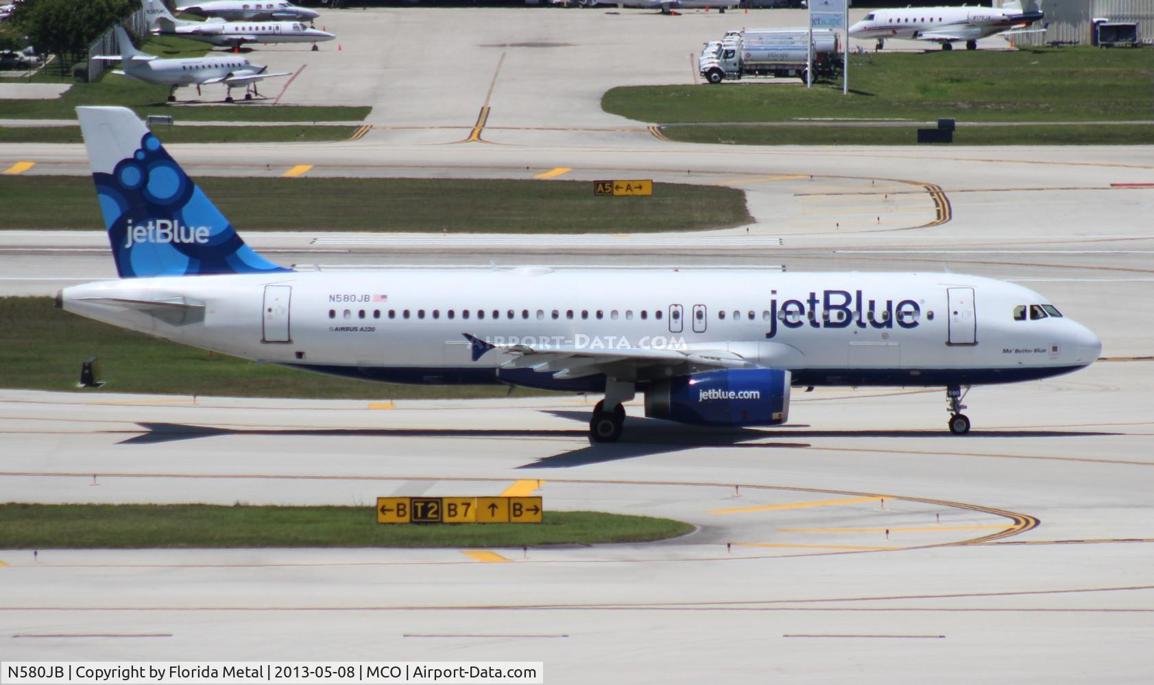 N580JB, 2003 Airbus A320-232 C/N 2136, Jet Blue A320