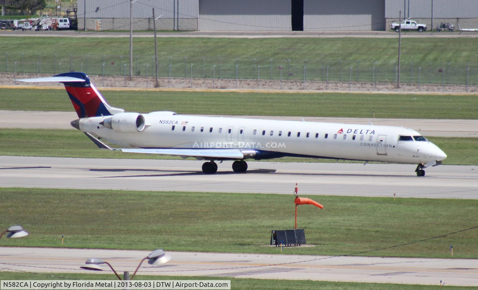 N582CA, 2008 Bombardier CRJ-900ER (CL-600-2D24) C/N 15171, Delta Connection CRJ-900