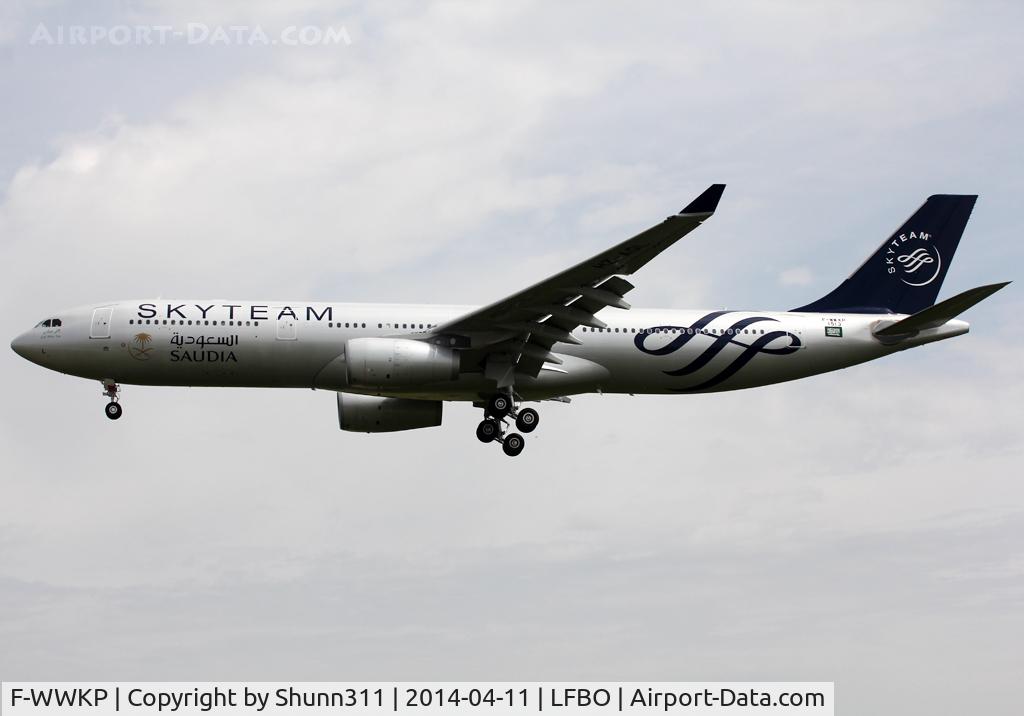 F-WWKP, 2014 Airbus A330-343 C/N 1513, C/n 1513 - To be HZ-AQL in Skyteam c/s