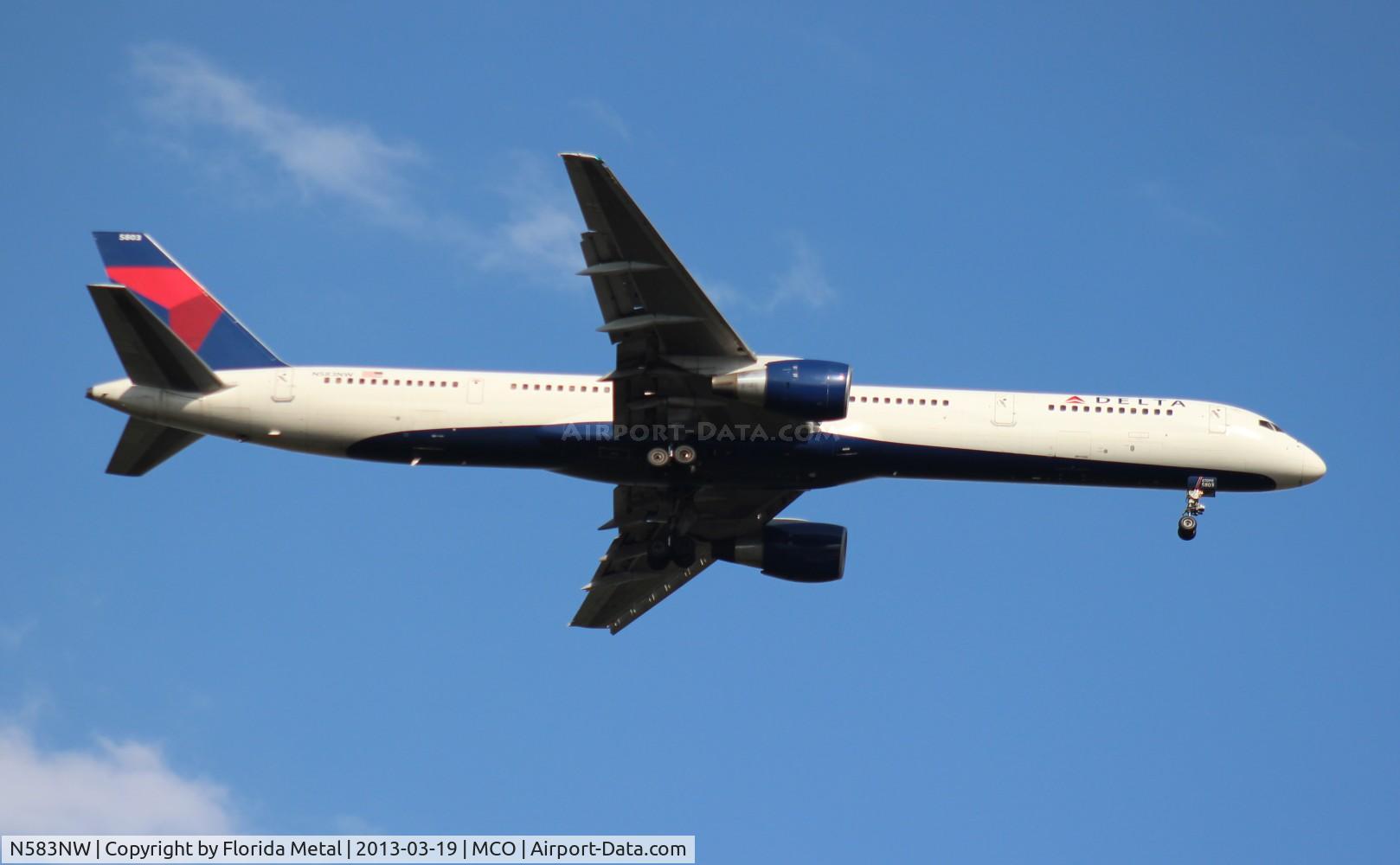 N583NW, 2002 Boeing 757-351 C/N 32983, Delta 757-300
