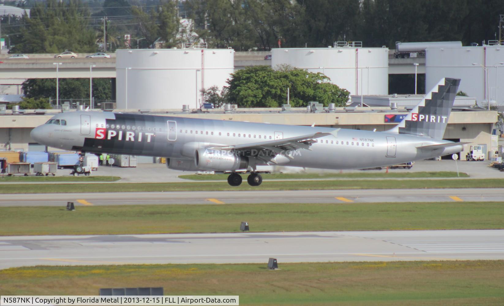 N587NK, 2005 Airbus A321-231 C/N 2476, Spirit A321