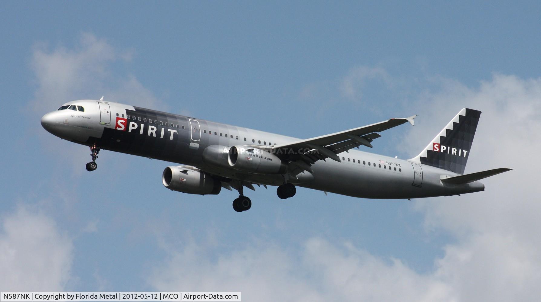 N587NK, 2005 Airbus A321-231 C/N 2476, Spirit A321