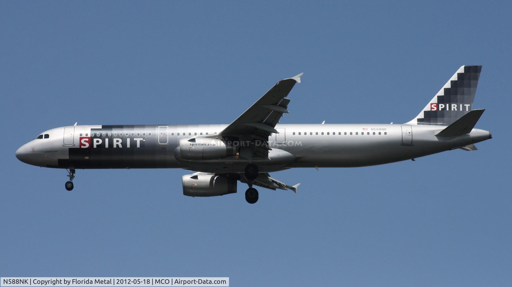 N588NK, 2005 Airbus A321-231 C/N 2590, Spirit A321