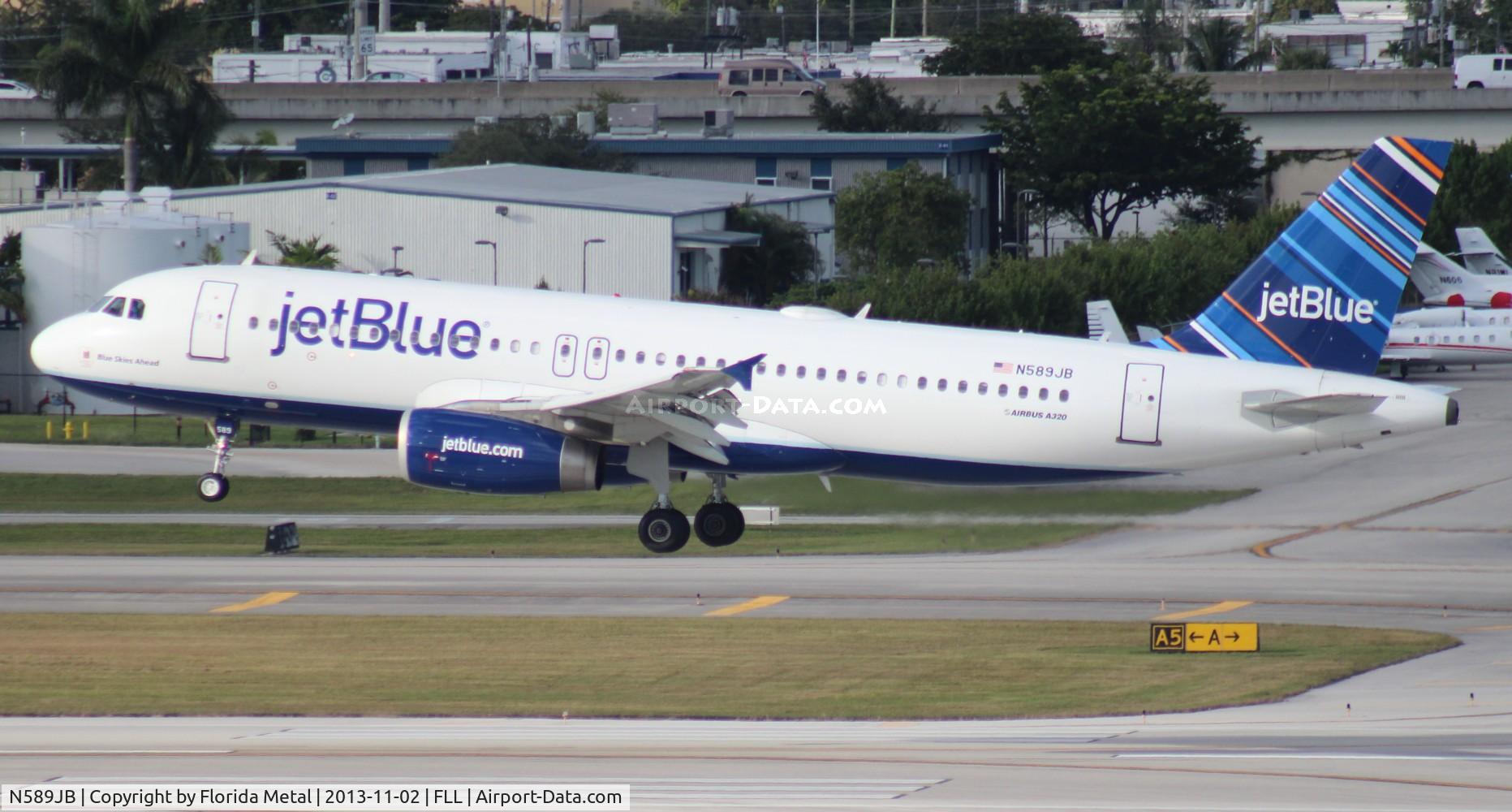 N589JB, 2004 Airbus A320-232 C/N 2215, Jet Blue A320