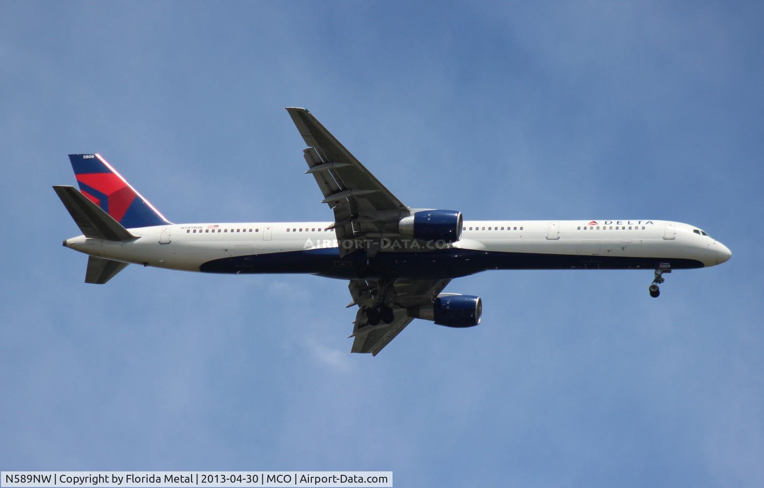 N589NW, 2003 Boeing 757-351 C/N 32989, Delta 757-300