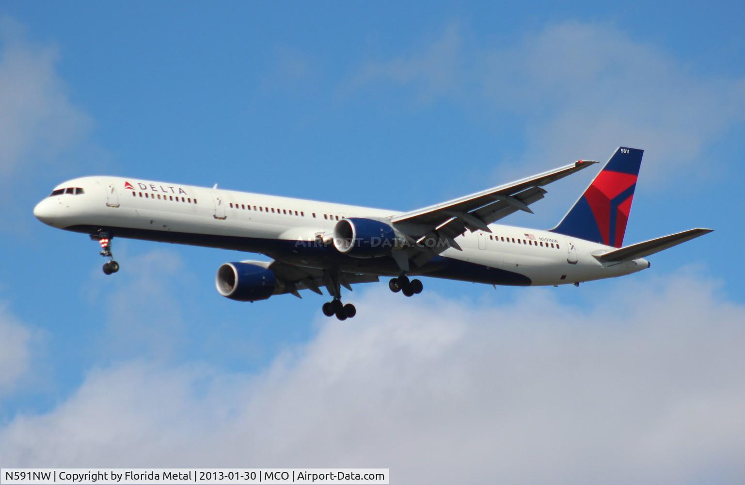 N591NW, 2003 Boeing 757-351 C/N 32991, Delta 757-300