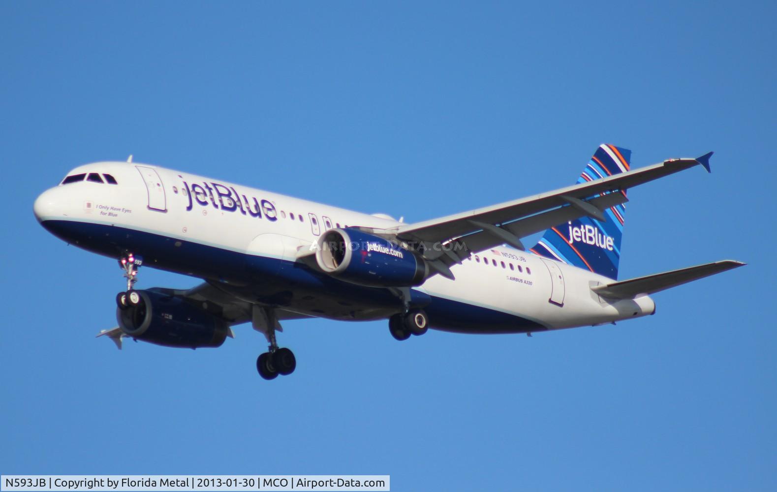 N593JB, 2004 Airbus A320-232 C/N 2280, Jet Blue A320