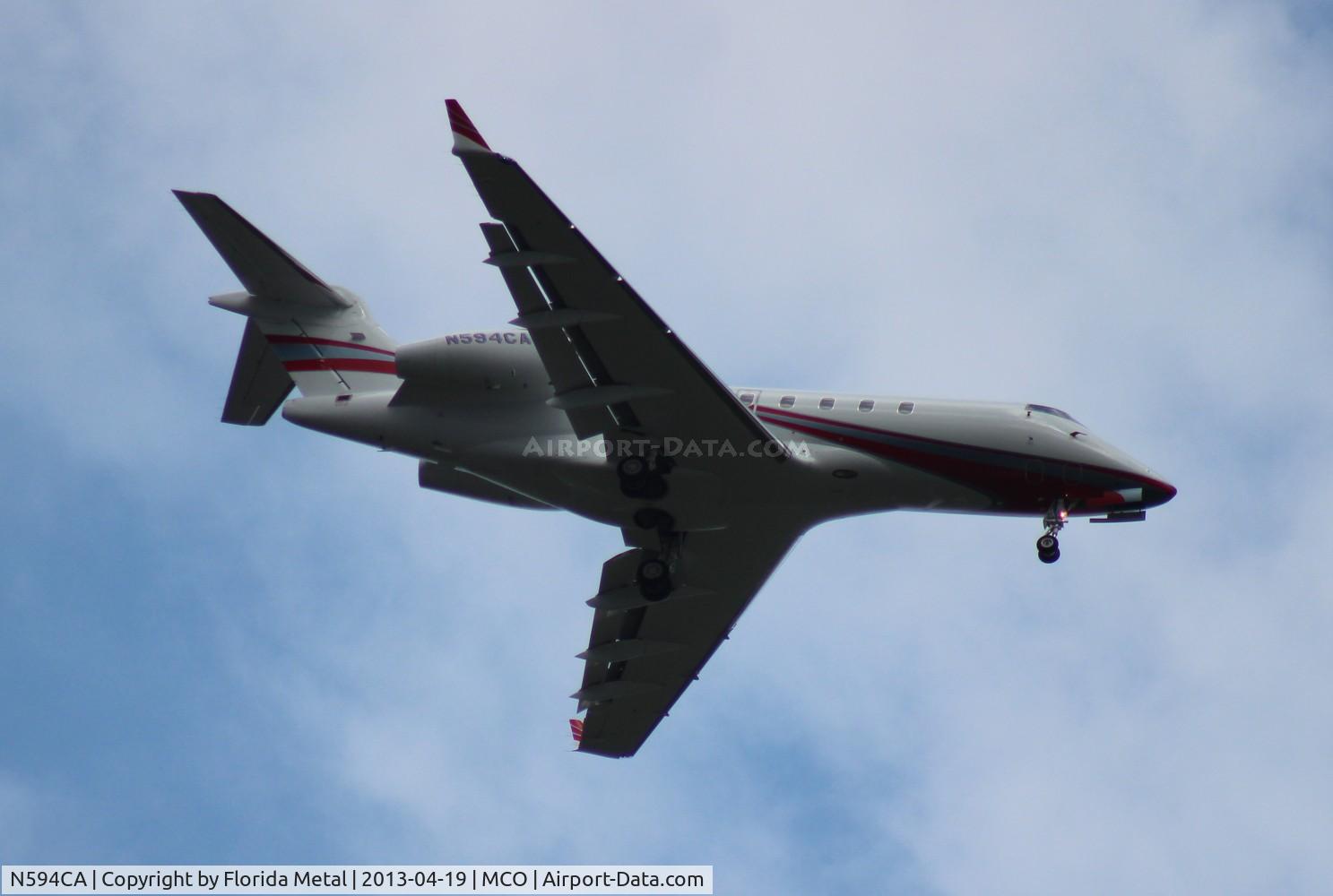 N594CA, 2005 Bombardier Challenger 300 (BD-100-1A10) C/N 20082, Challenger 300