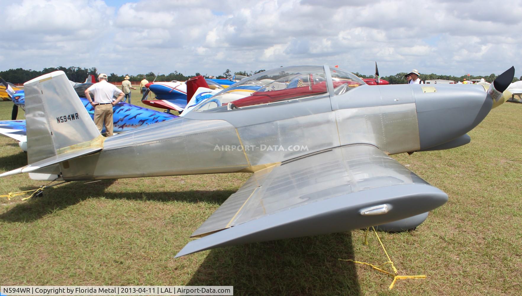 N594WR, 2012 Vans RV-8 C/N 80594, Vans RV-8