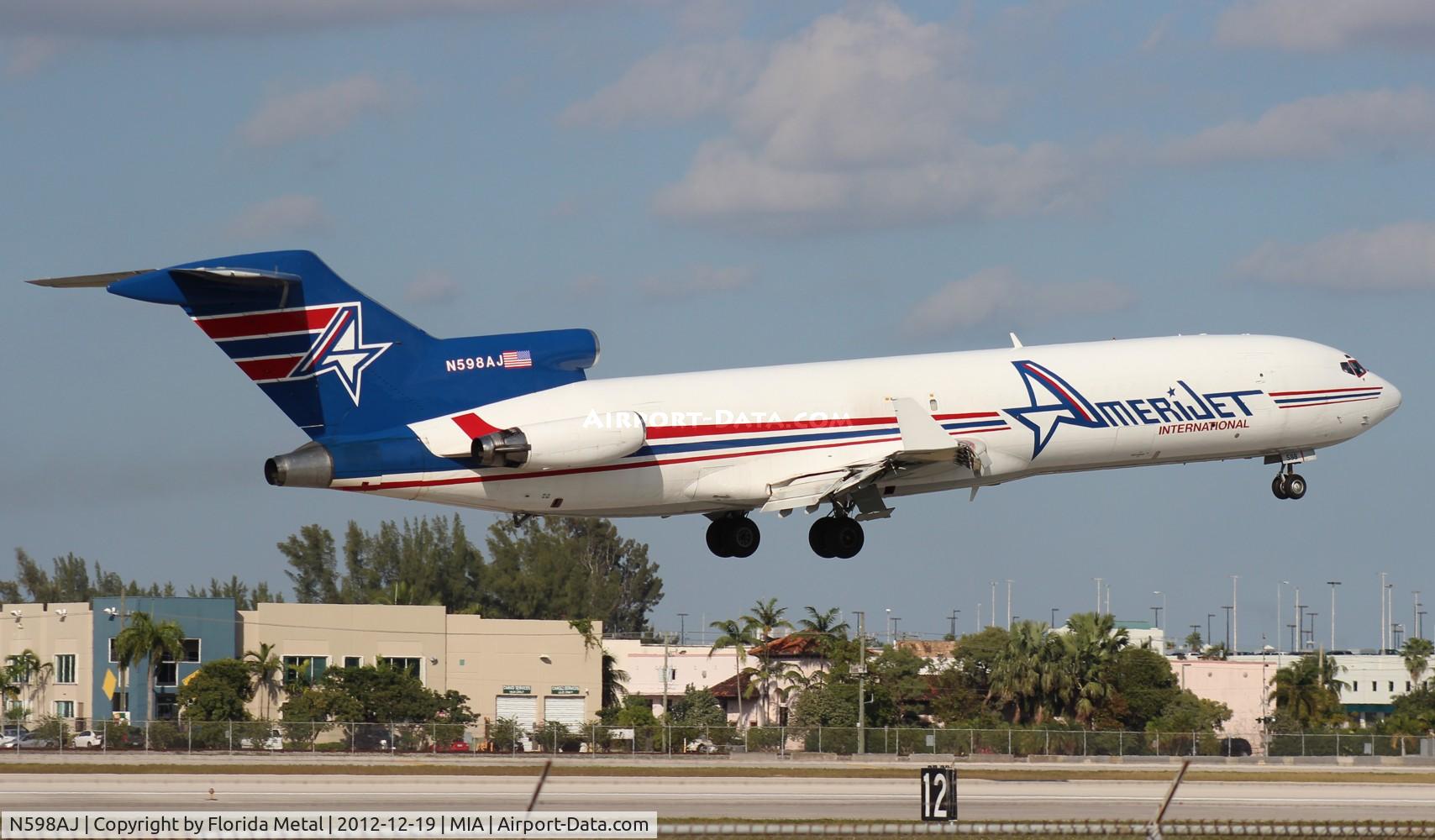 N598AJ, 1979 Boeing 727-212 C/N 21947, Amerijet 727-200
