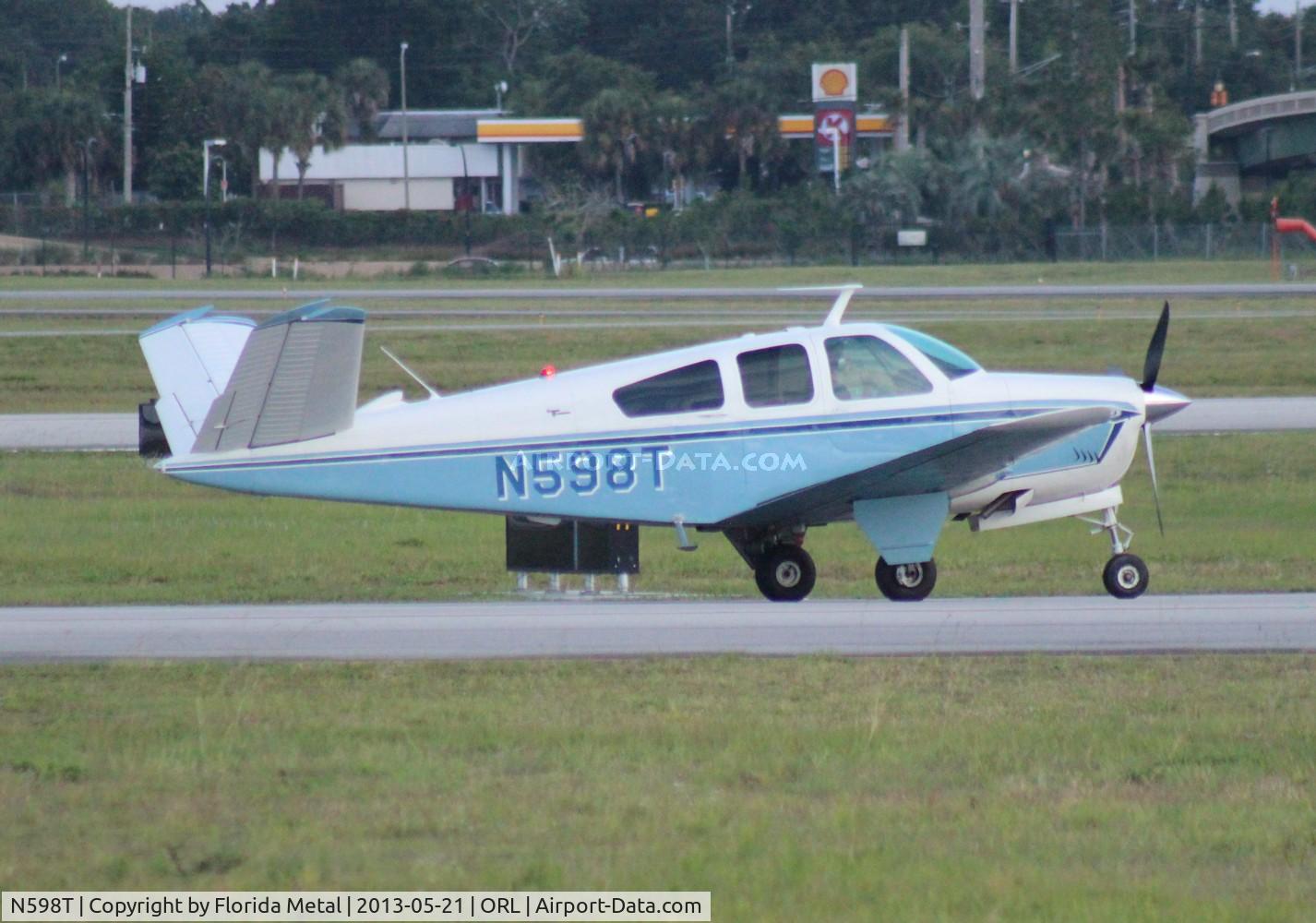 N598T, 1967 Beech V35 Bonanza C/N D-8388, Beech V35