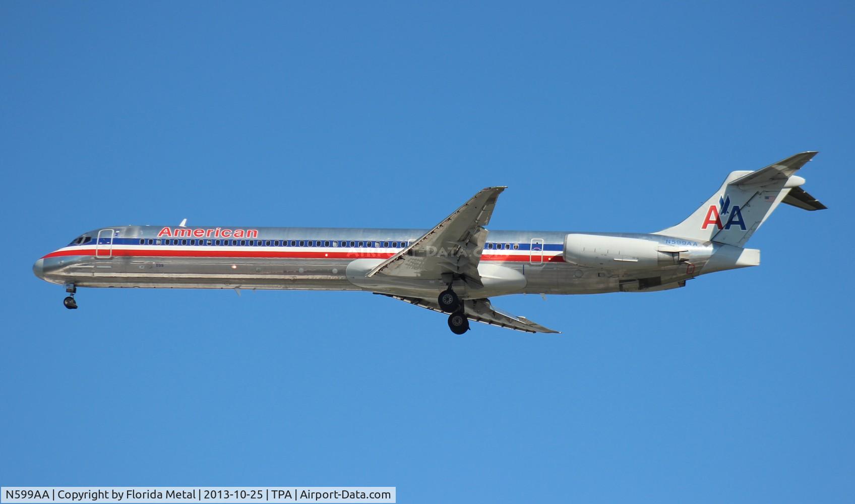 N599AA, 1992 McDonnell Douglas MD-83 (DC-9-83) C/N 53289, American MD-83
