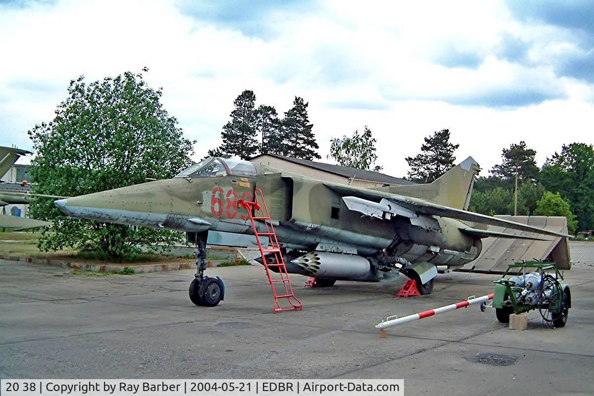 20 38, 1979 Mikoyan-Gurevich MiG-23BN C/N 0393211085, Mikoyan-Gurevich MiG-23BN Flogger [0393211085] (German Air Force) Rothenburg-Gorlitz~D 21/05/2004