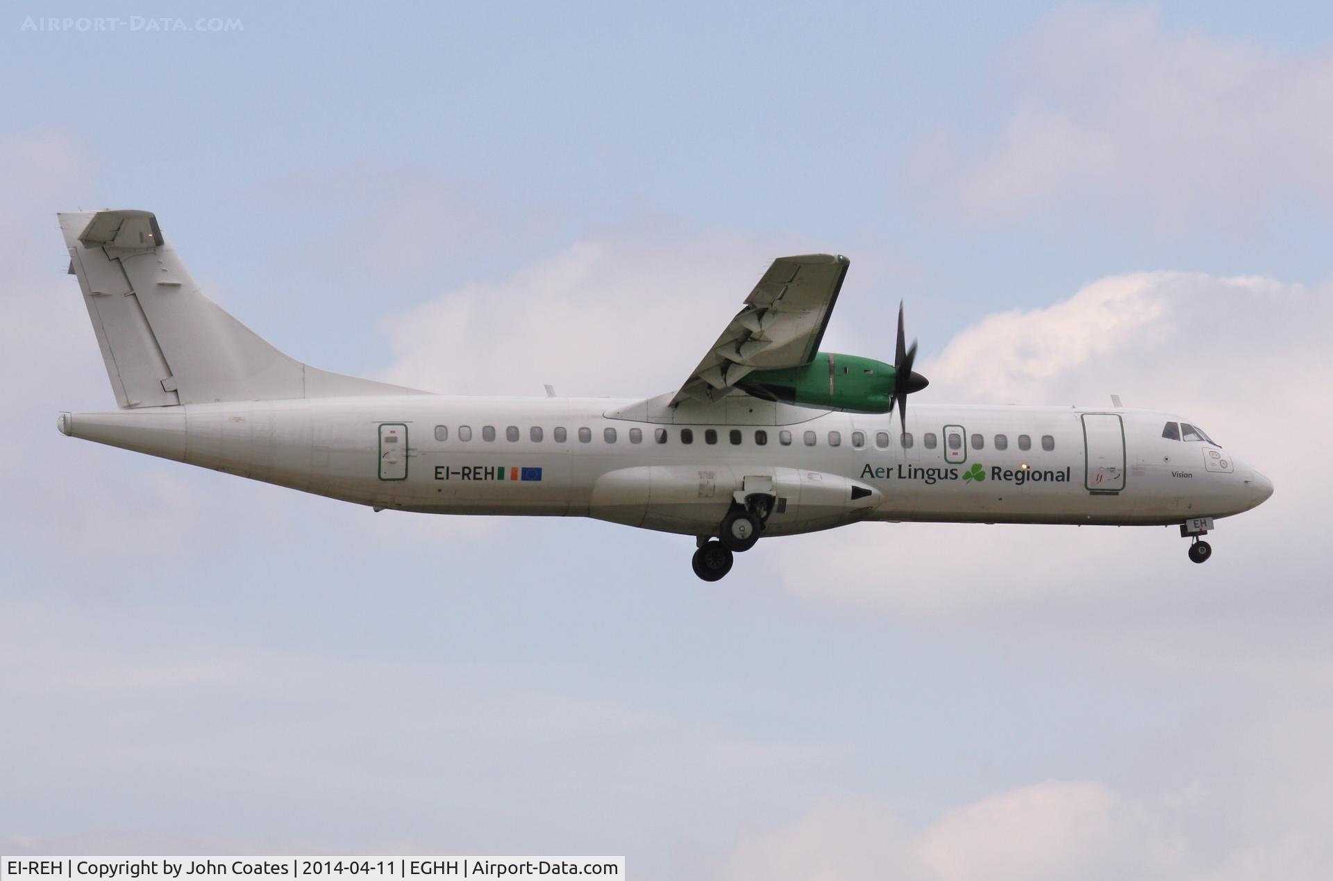 EI-REH, 1991 ATR 72-202 C/N 260, Arriving 08