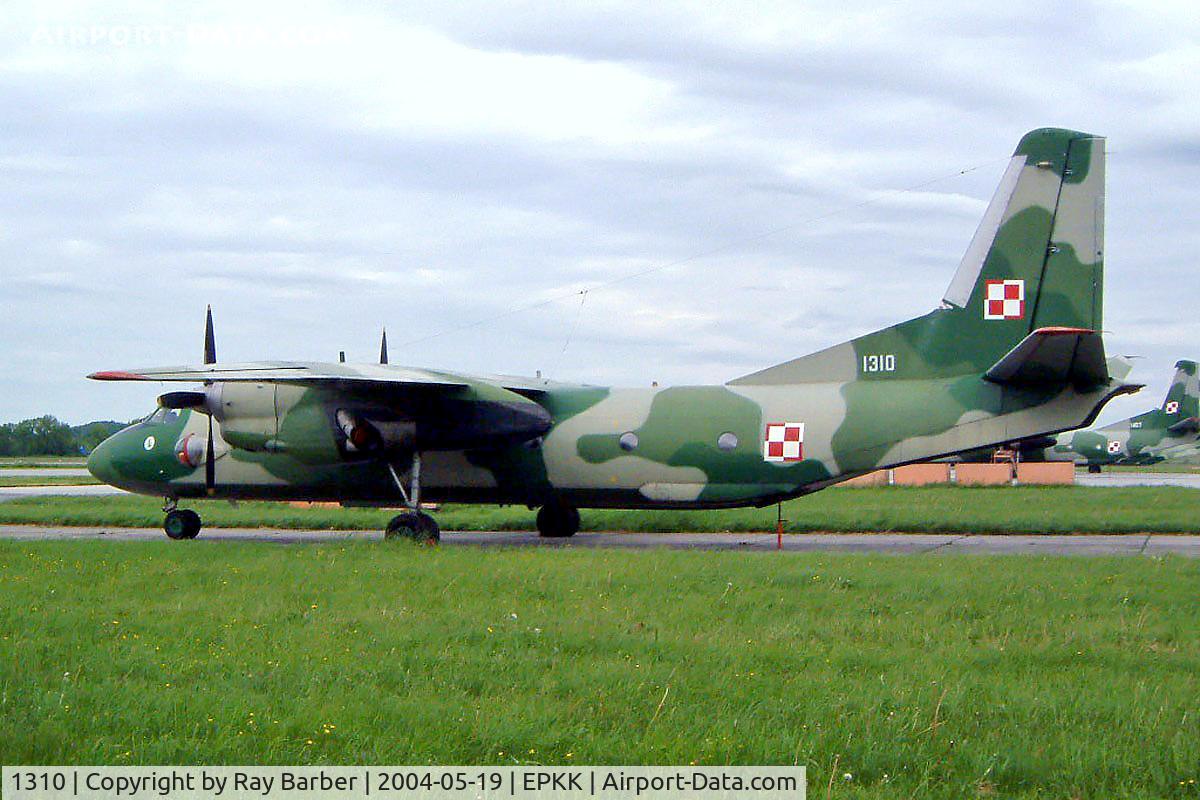 1310, Antonov An-26 C/N 13-10, Antonov AN-26 [13-10] (Polish Air Force) Kracow-Balice~SP 19/05/2004