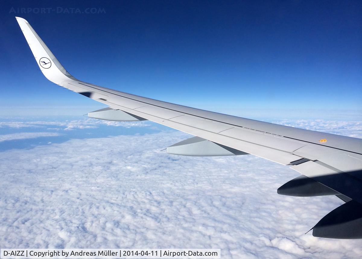 D-AIZZ, 2013 Airbus A320-214 C/N 5831, A320-200 Sharklet