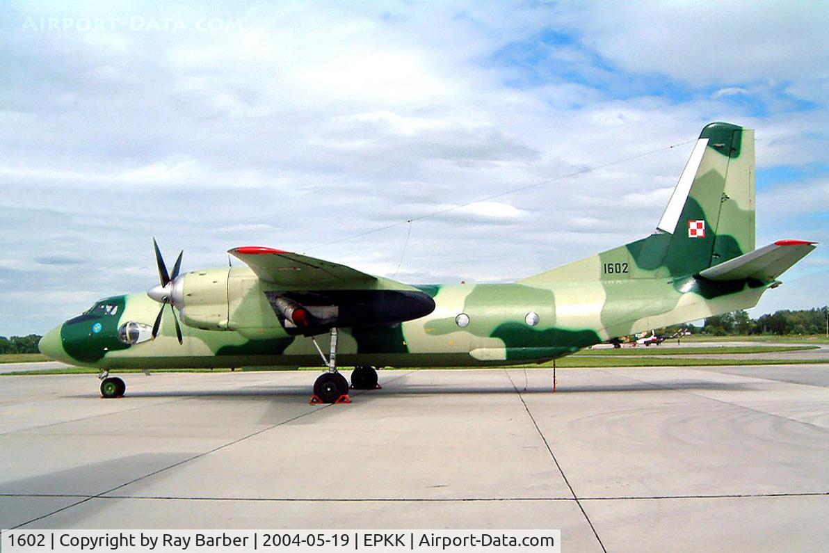 1602, 1973 Antonov An-26 C/N 7301602, Antonov AN-26 [16-02] (Polish Air Force) Kracow-Balice~SP 19/05/2004