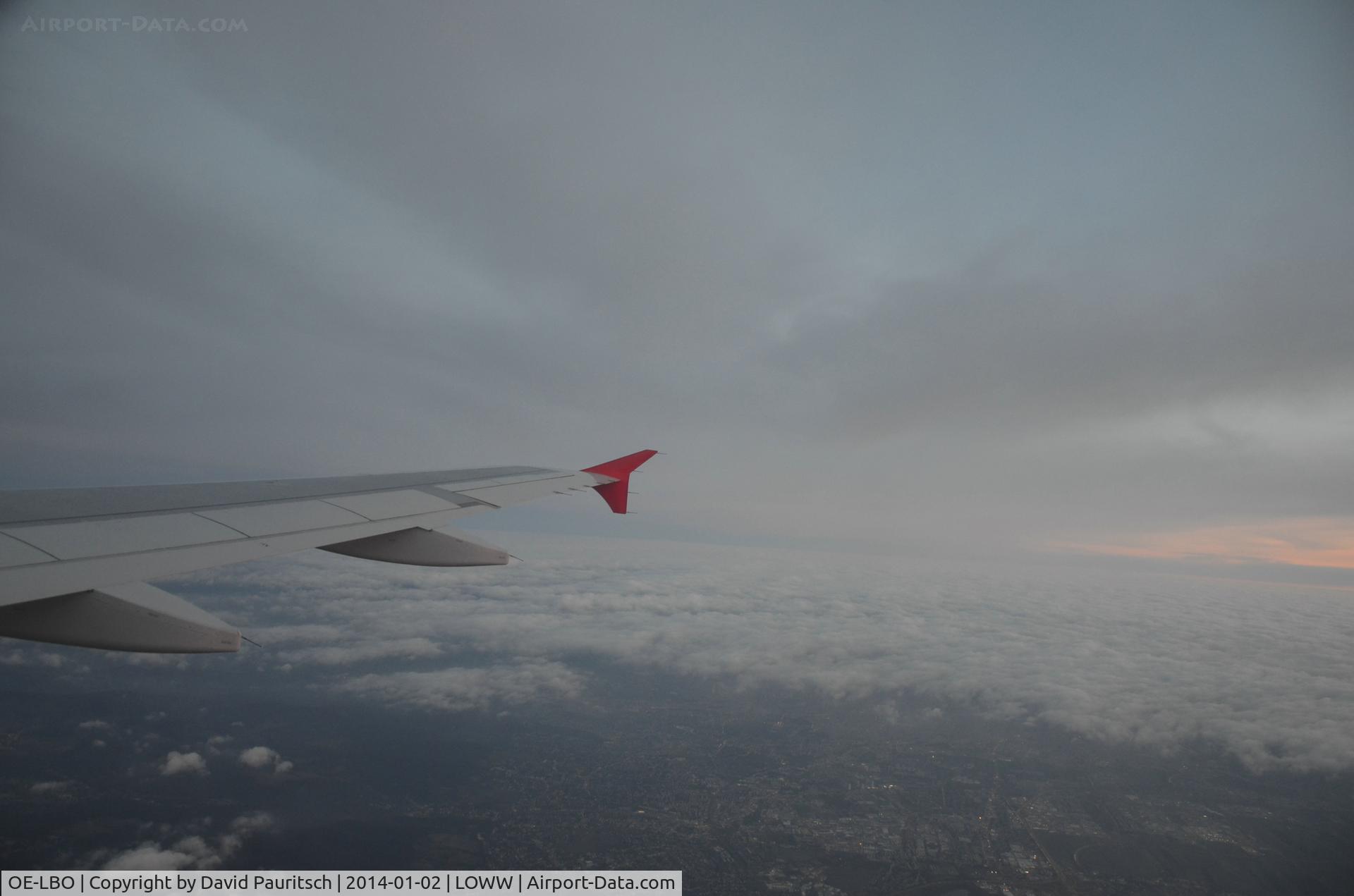 OE-LBO, 1998 Airbus A320-214 C/N 776, En route to Frankfurt