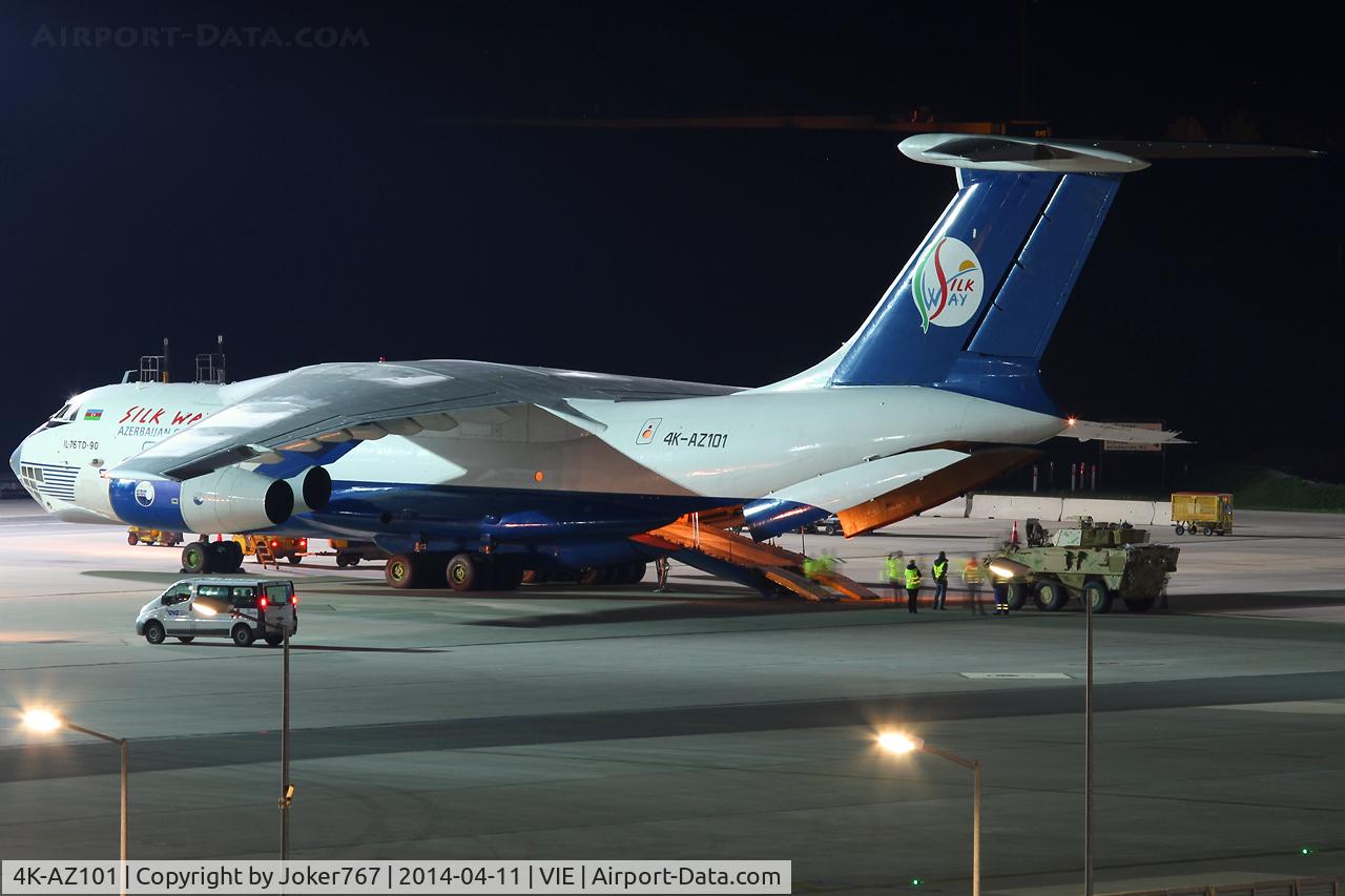 4K-AZ101, 1997 Ilyushin Il-76TD-90VD C/N 1063420716, Silk Way Airlines