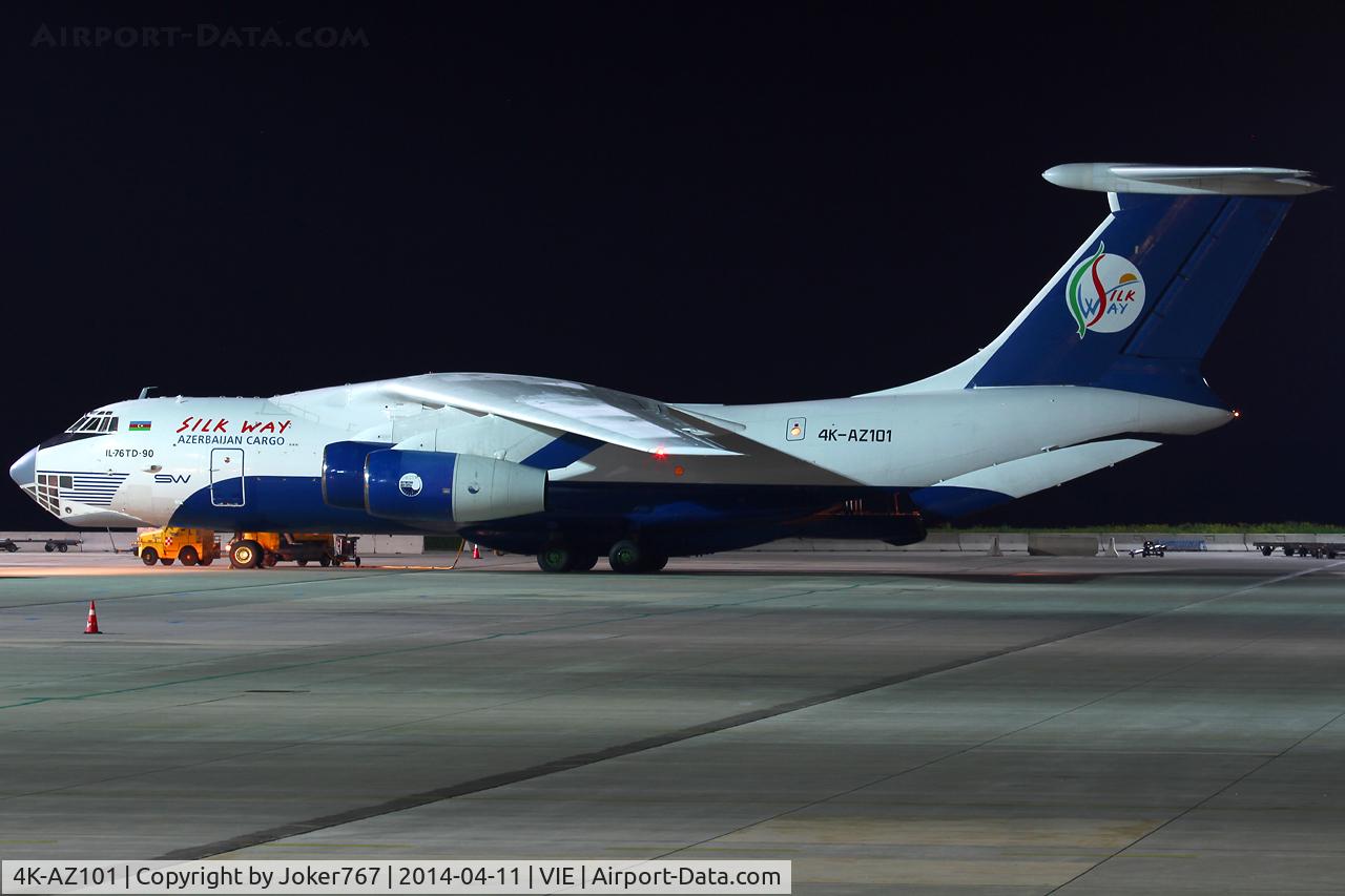 4K-AZ101, 1997 Ilyushin Il-76TD-90VD C/N 1063420716, Silk Way Airlines