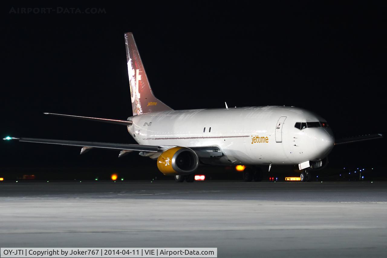 OY-JTI, 1991 Boeing 737-448 C/N 25052, Jettime