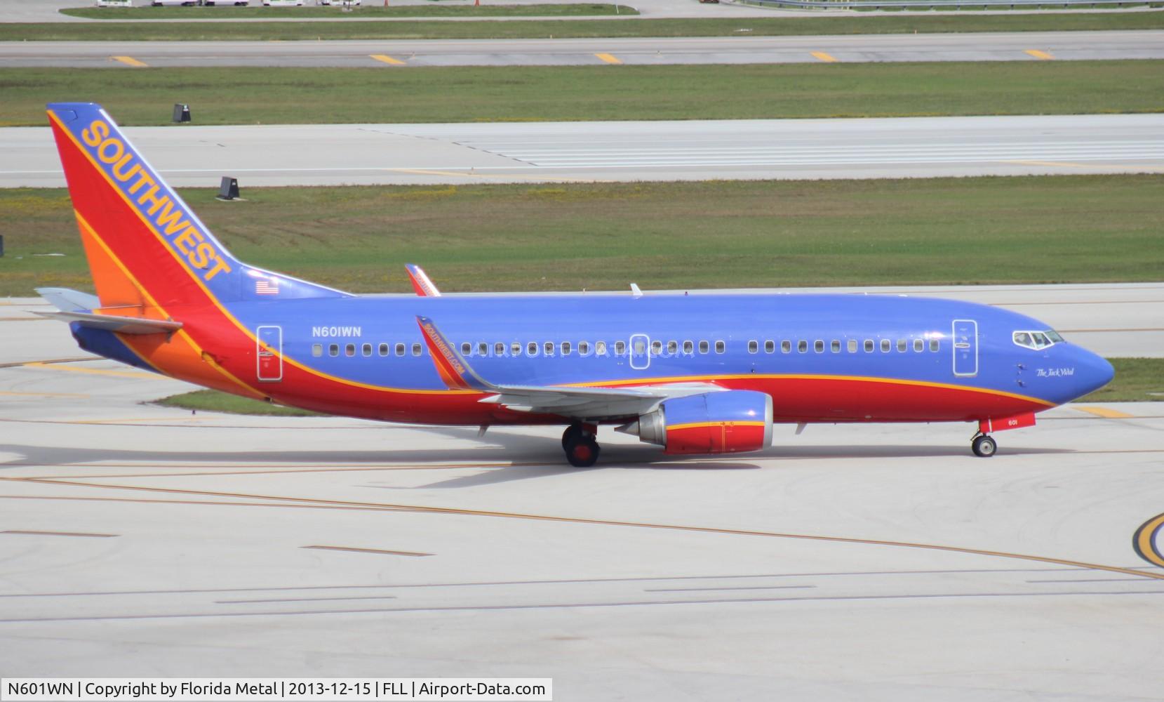 N601WN, 1995 Boeing 737-3H4 C/N 27695, Southwest 737-300