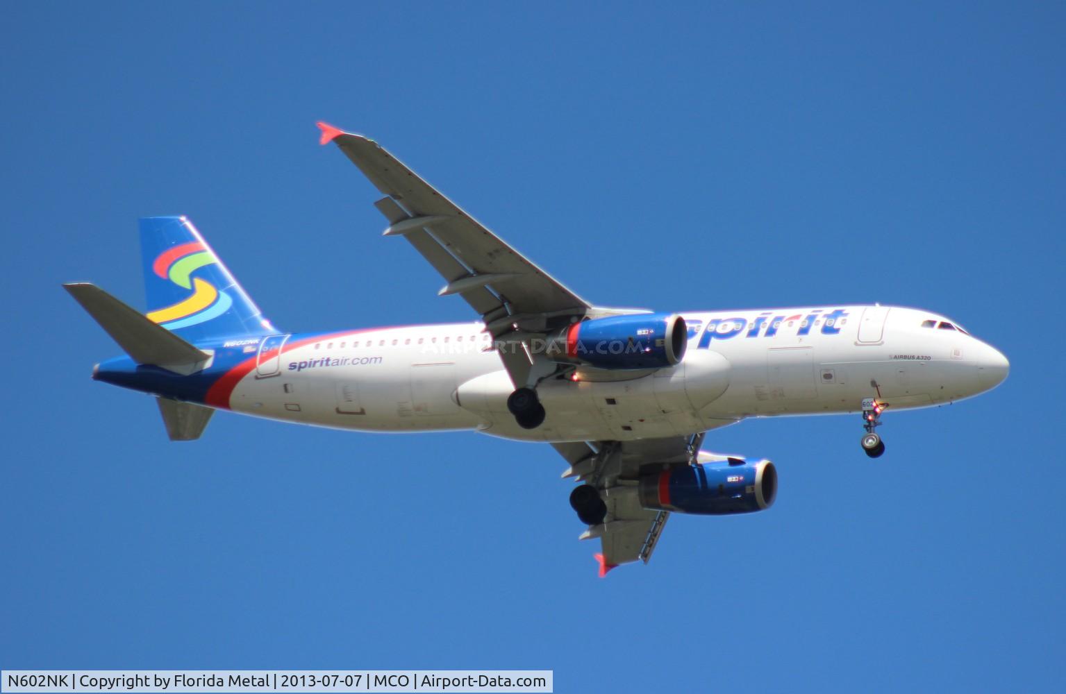 N602NK, 2010 Airbus A320-232 C/N 4264, Spirit A320