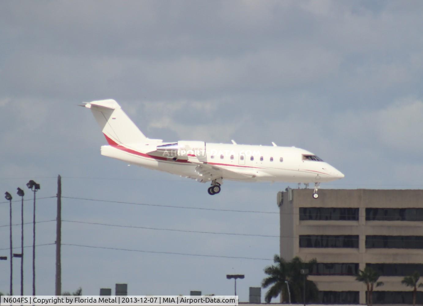 N604FS, Canadair Challenger 604 (CL-600-2B16) C/N 5357, Challenger 604