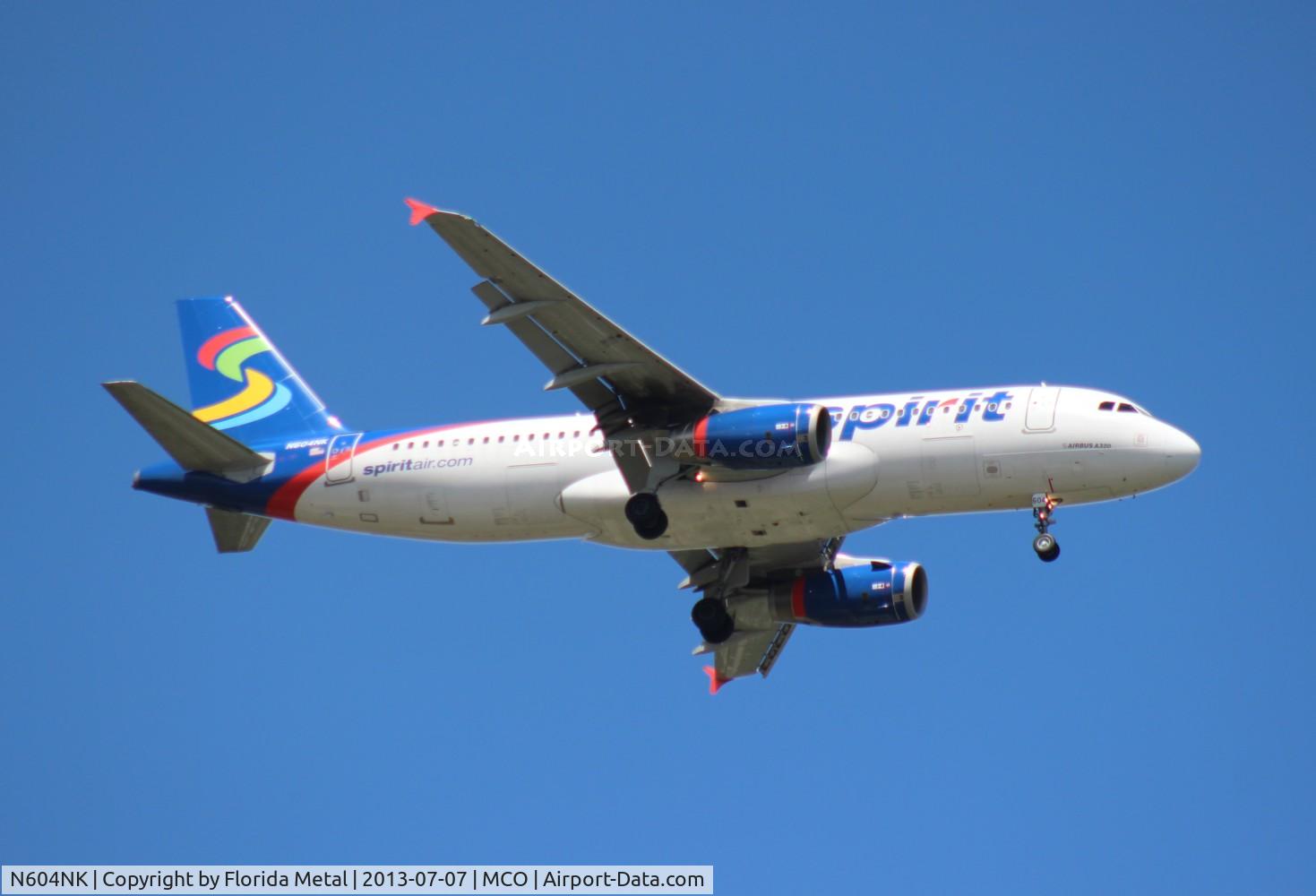 N604NK, 2010 Airbus A320-232 C/N 4431, Spirit A320