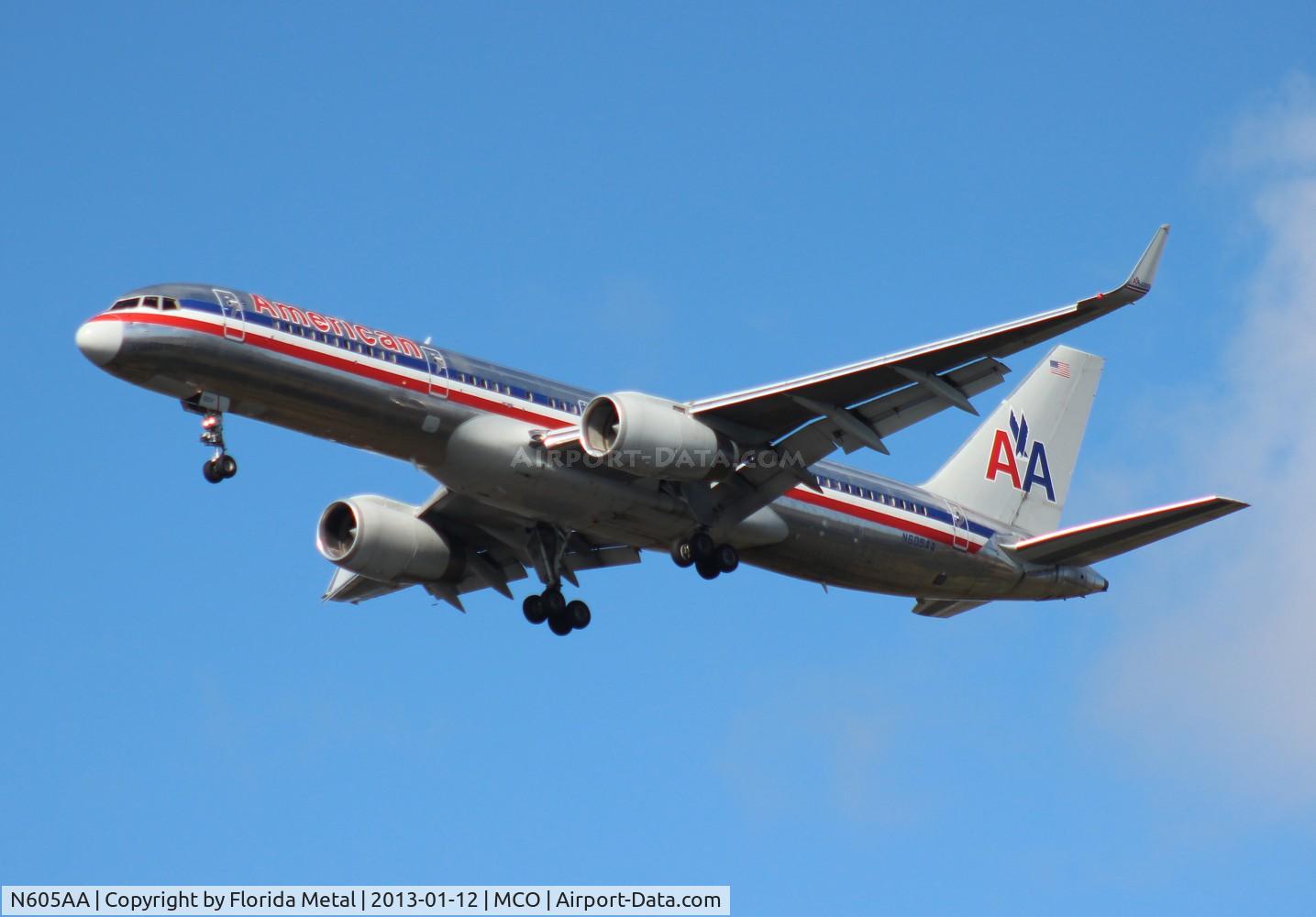 N605AA, 1995 Boeing 757-223 C/N 27056, American 757-200