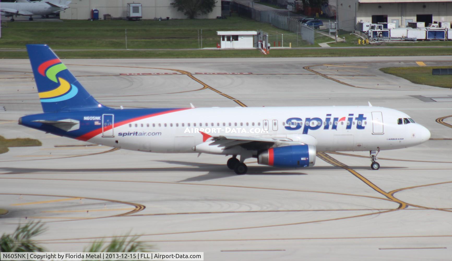 N605NK, 2010 Airbus A320-232 C/N 4548, Spirit A320