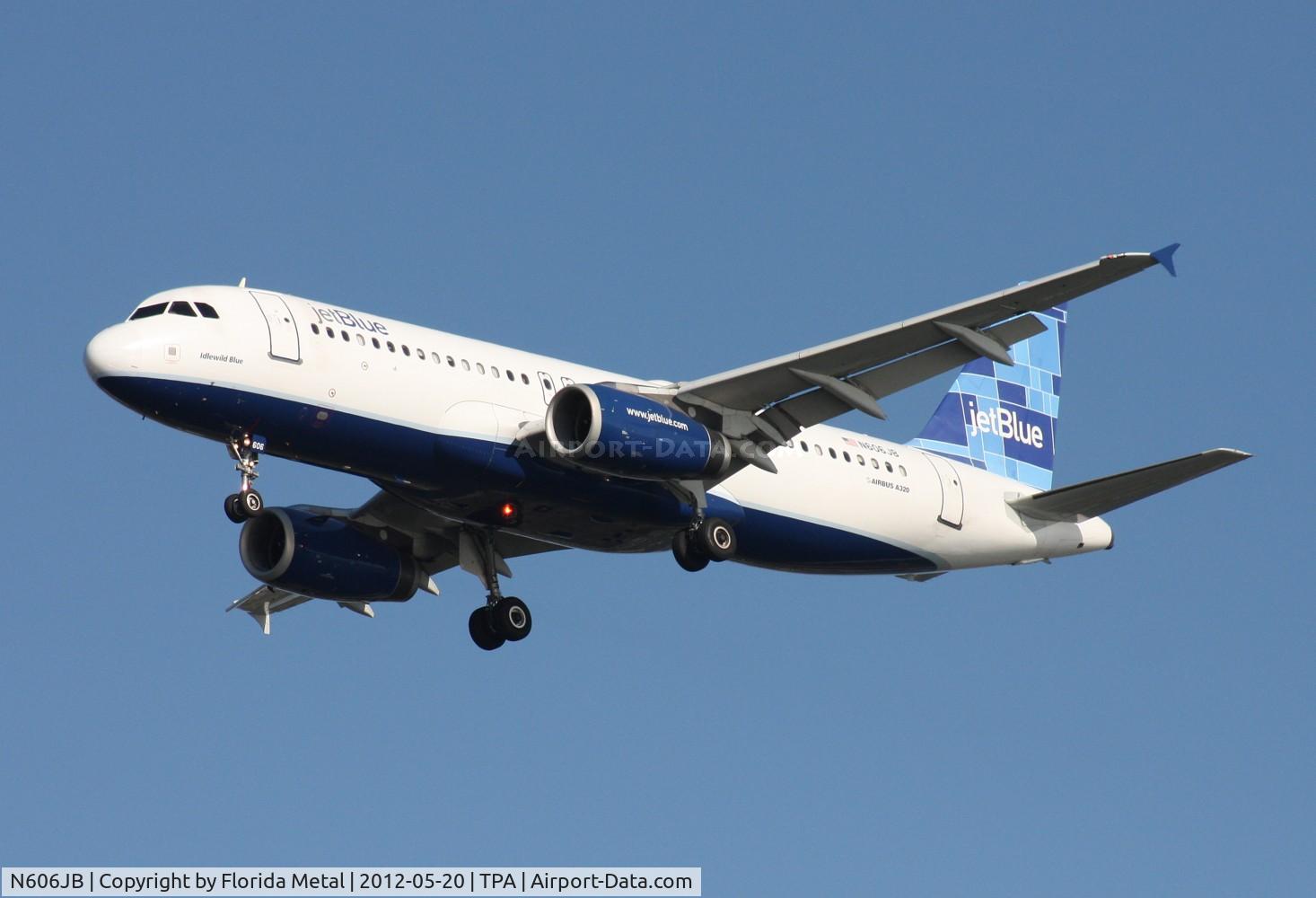 N606JB, 2005 Airbus A320-232 C/N 2384, Jet Blue A320