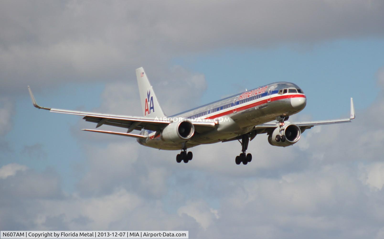 N607AM, 1996 Boeing 757-223 C/N 27058, American 757-200