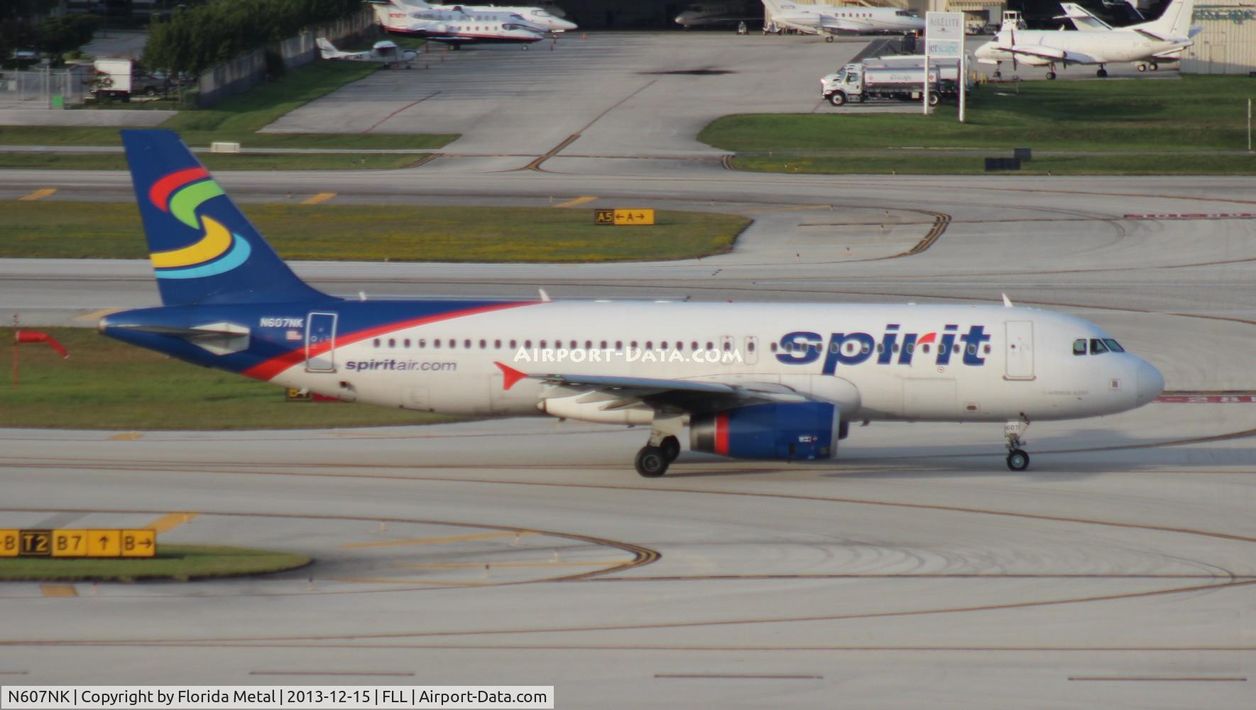 N607NK, 2011 Airbus A320-232 C/N 4595, Spirit A320