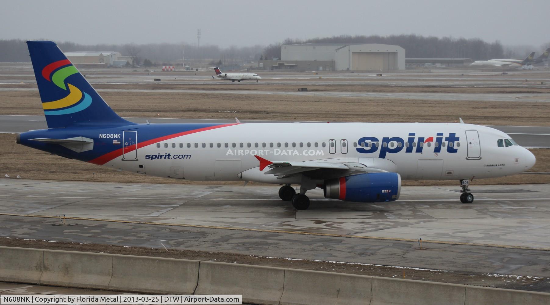 N608NK, 2011 Airbus A320-232 C/N 4902, Spirit A320