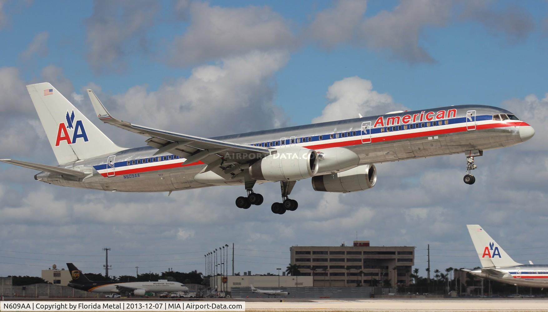 N609AA, 1996 Boeing 757-223 C/N 27447, American 757-200