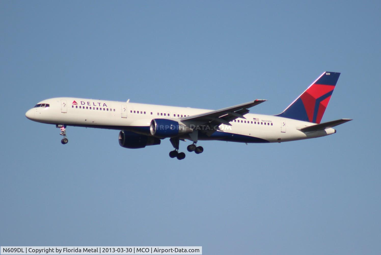 N609DL, 1985 Boeing 757-232 C/N 22816, Delta 757-200