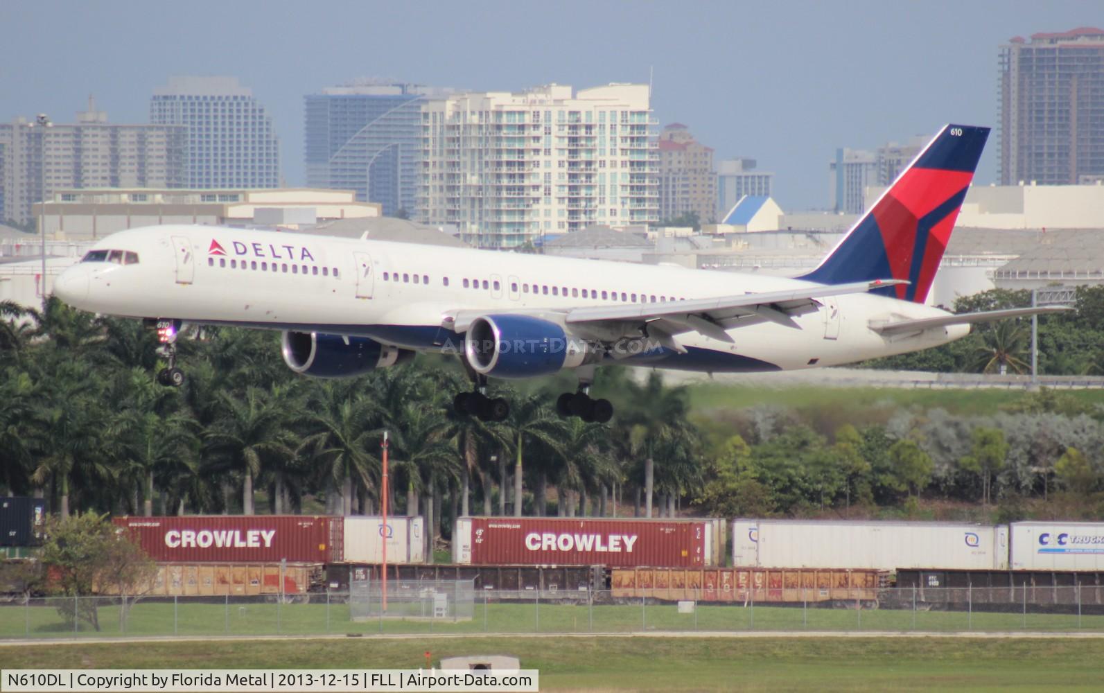 N610DL, 1985 Boeing 757-232 C/N 22817, Delta 757-200