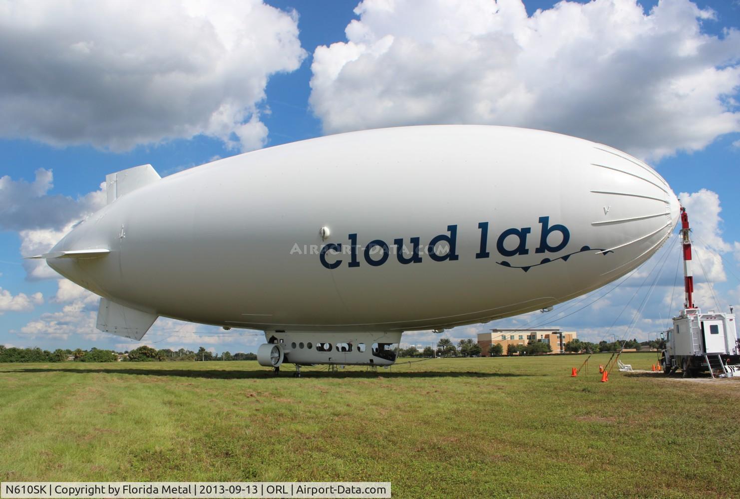 N610SK, 1996 Westinghouse Airships Inc Skyship 600 C/N 600-10, Skyship 600 Cloud Lab