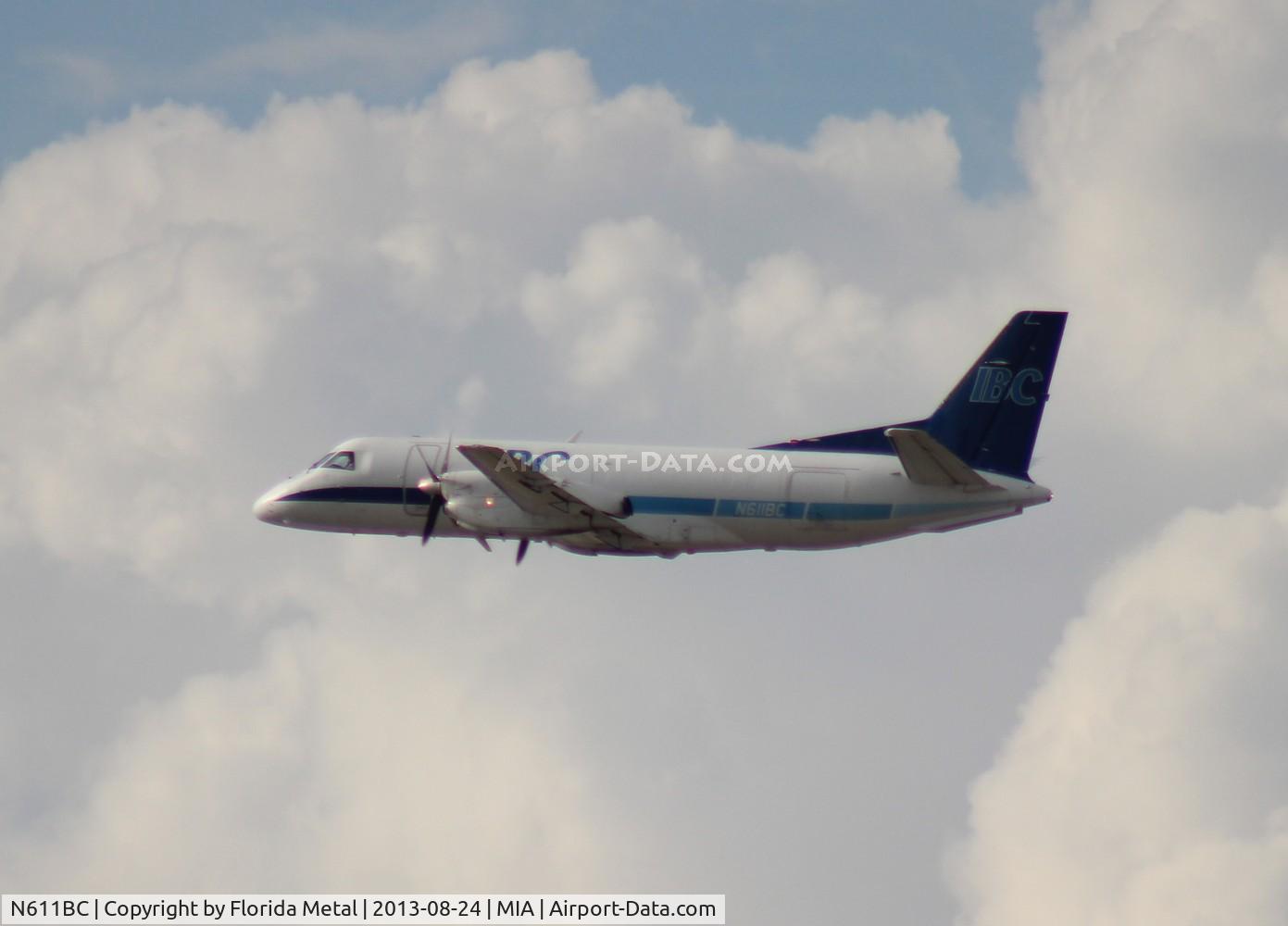 N611BC, 1986 Saab 340A C/N 340A-060, IBC Saab 340A